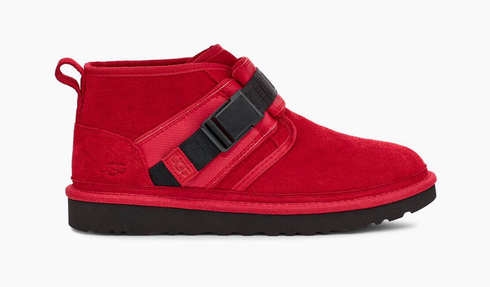 Ugg Chukka Boots Canada - Ugg Men's Neumel Snapback Red